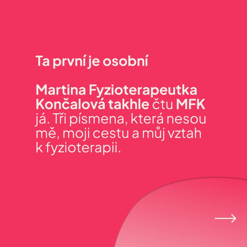 Snímek 2 karuselu LinkedIn příspěvku: Možná jste se mě na to už v ordinaci zeptali.
