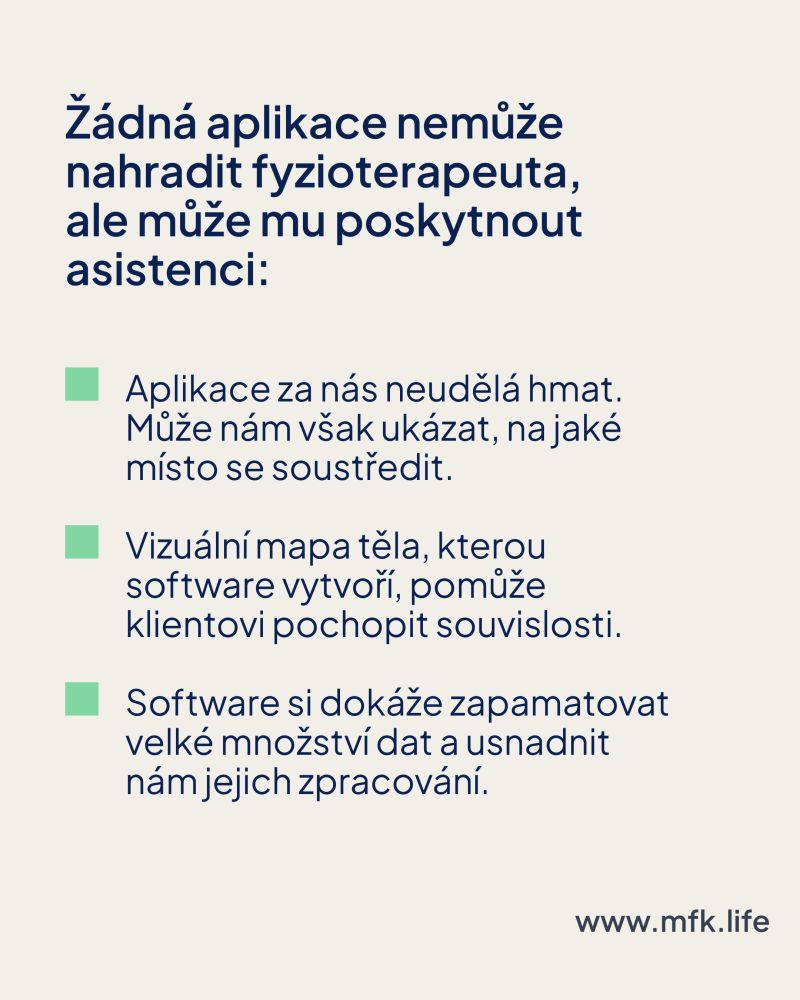 Snímek 4 karuselu LinkedIn příspěvku: Před 35 lety znělo spojení fyzioterapie a informatiky skoro jako sci-fi.